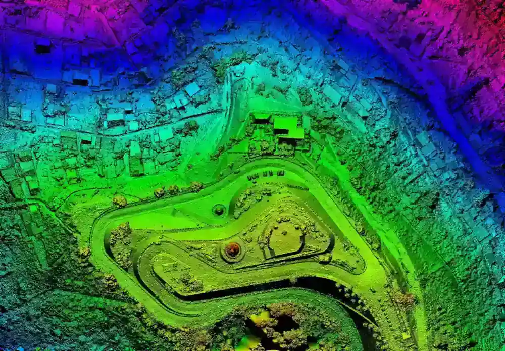 Visual representation of ecological data illustrating environmental changes over time