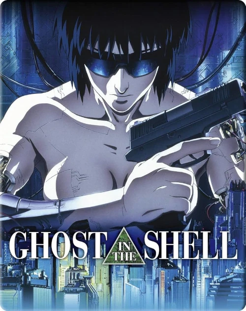 Pro-Contras of AI and (Bio)Technology: Films, Series, and Documentaries 17 Ghost in the Shell movie poster