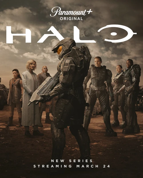 Pro-Contras of AI and (Bio)Technology: Films, Series, and Documentaries 18 Halo series poster