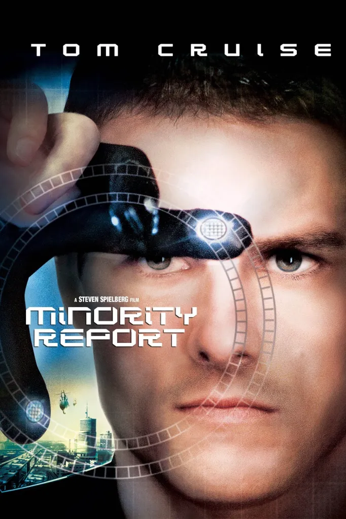 Pro-Contras of AI and (Bio)Technology: Films, Series, and Documentaries 25 Minority Report movie poster