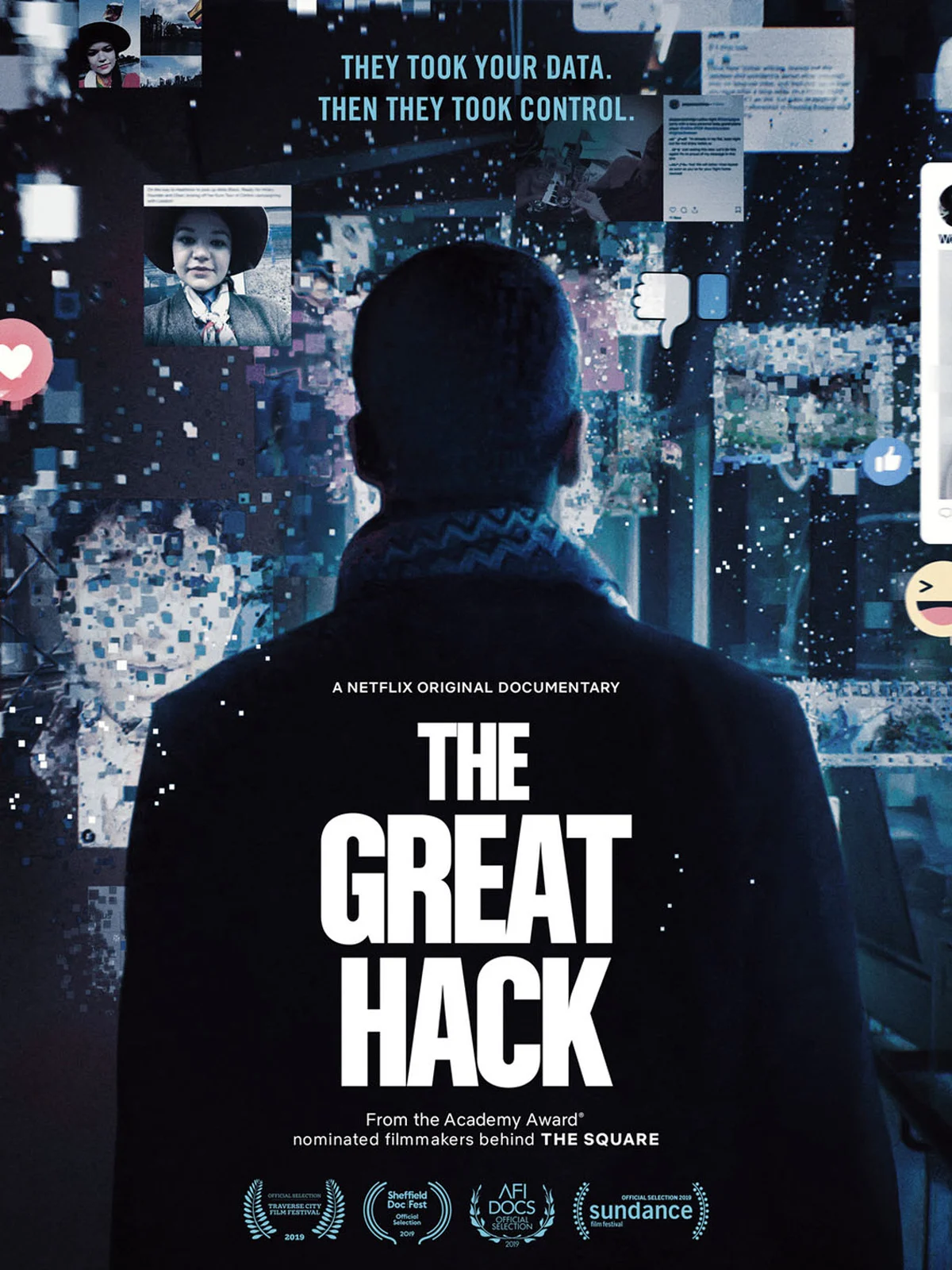 Pro-Contras of AI and (Bio)Technology: Films, Series, and Documentaries 40 The Great Hack documentary poster