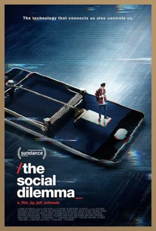 Pro-Contras of AI and (Bio)Technology: Films, Series, and Documentaries 43 The Social Dilemma movie poster