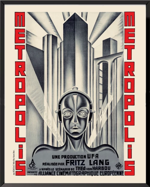 Pro-Contras of AI and (Bio)Technology: Films, Series, and Documentaries 24 Metropolis movie poster